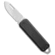 The James Brand The James Brand The Elko Slip Joint Keychain Knife Black 1.6" Satin, Black, Sandvik 12C27, adult, BHQ-76587