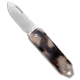 The James Brand The James Brand The Elko Slip Joint Keychain Knife Desert Tortoise 1.6" Satin, Brown, Sandvik 12C27, adult, BHQ-195438