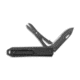 The James Brand The James Brand The Ellis Lockback Knife &amp; Tool w/Scissors Black 2.75" Blk Ser, Black, Sandvik 12C27, adult, BHQ-141601