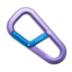 The James Brand The Hardin Carabiner, Blue/Purple, One Size, BHQ-195457