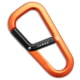 The James Brand The Hardin Carabiner, Black/Orange, One Size, BHQ-195456