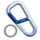 The James Brand The James Brand The Hardin Carabiner - Sea Wave + Dark Blue, Blue, adult, BHQ-215882