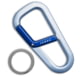 The James Brand The Hardin Carabiner, Blue, One Size, BHQ-215882