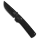 The James Brand The James Brand The Kline Ambi-Slider Knife Black Micarta 3.4" Black MagnaCut, Black, CPM MagnaCut, adult, BHQ-143932