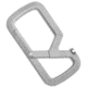 The James Brand The James Brand The Mehlville Carabiner - Titanium, Gray, adult, BHQ-112773