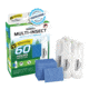 ThermaCELL Fuel-ZoneGuard Multi-Insect Repellent Refills, 4 Fuel Cartridges/15 Mats, 60h, MI5