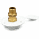 Thetford 1208.4214 City Water Flange Fill with Brass, 94214