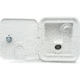 Thetford City/Gravity Water Hatch With Plastic Check Valve, Polar White, 94226