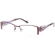 Thierry Mugler Bi Focal Eyeglasses 30012 Plum-Lavender Frame, Women, 52-18-135 30012-C1BF