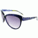 Thierry Mugler Progressive Sunglasses10206 Purple-Chartreuse-Mat Purple Frame, Women, 59-13-125 10206-C3PROG
