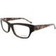 Thierry Mugler Single Vision Prescription Eyeglasses 30042 Brown-Cognac Tile Frame, Women, 51-17-135 30042-C6RX