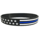Thin Blue Line American Flag Bracelet, Thin Blue Line - TBL-AM-BR-9