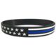 Thin Blue Line American Flag Bracelet, Thin Blue Line - TBL-AM-BR-9