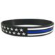 Thin Blue Line American Flag Bracelet, Thin Blue Line - TBL-AM-BR-7