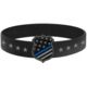 Thin Blue Line American Flag Shield Bracelet, Thin Blue Line - TBL-AM-SHIELD-9