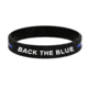 Thin Blue Line Back The Blue, Silicone Bracelet, Thin Blue Line - BACK-BLUE-BR-8