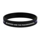 Thin Blue Line Blessed Bracelet, 8 Inch, Thin Blue Line - TBL-BR-BLESSED