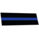 Thin Blue Line Bumper Sticker, 3 X 11 Inches, Thin Blue Line - TBL-S-BLACK-311