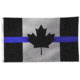 Thin Blue Line Canadian Flag, 3 X 5 Ft, Thin Blue Line - BLUE-CANADA-3X5