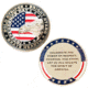 Thin Blue Line Thin Blue Line Challenge Coin - Independence Day, 4th Of July, COIN-INDEPENDENCEDAY-JULY4