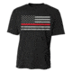 Thin Blue Line Classic Thin Red Line Polyester Shirt - POLY-CLASSIC-RED-BLACK-XXL