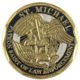 Thin Blue Line Deputy Sheriff St. Michaels Coin - TBL-MAT-CC