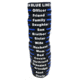 Thin Blue Line Dispatch - Silicone Bracelet, 8 Inch, Thin Blue Line - TBL-DISPATCH-BR