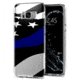 Thin Blue Line Galaxy S8 Phone Case - Flag - TBL-GAL-S8