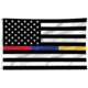Thin Blue Line Gold/blue/red Line American Flag, 3 X 5 Ft, Multi - GBR-AMERICAN-3X5