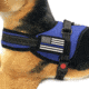 Thin Blue Line Harness With Patch, Thin Blue Line - DOG-HARN-TBL-MEDIUM-KIT