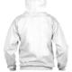 Thin Blue Line Hoodie - American Flag, White - TBL-H-SMALL-LOGO-WHITE-XXL