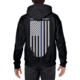 Thin Blue Line Hoodie - Honor/respect, Flag, Black - TBL-H-BLACK-XXL