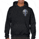 Thin Blue Line Hoodie - Skull, Black - BLPUN-H-BLACK-XXL