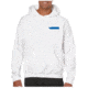 Thin Blue Line Hoodie - Texas , White - TEXAS-H-WHITE-XXL
