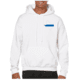 Thin Blue Line Hoodie - Texas , White - TEXAS-H-WHITE-XXL