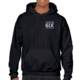 Thin Blue Line Hoodie - We Got Your 6ix, Black - 6IX-H-BLACK-XXL
