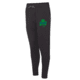 Thin Blue Line Joggers, Shamrock, Black - STPAT-TBL-JOGGERS-BLK-L