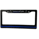 Thin Blue Line License Plate Frames, TBL-AM-LPF