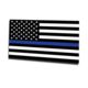 Thin Blue Line Magnet - American Flag, Thin Blue Line - MAG-TBL-AM-3X5