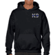 Thin Blue Line Men's Hoodie - K9 - MEN-H-K9-BLACK-XXL