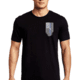 Thin Blue Line Men's T-shirt - Flag - Honor &amp; Respect, Thin Blue Line - TBL-BLACK-XXL