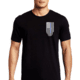 Thin Blue Line Men's T-shirt - Flag, Thin Blue Line, 5XL - TBL-BLACK-5XL