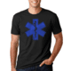 Thin Blue Line Mens Ems T-shirt - MEN-EMS-BIG-BLACK-LARGE