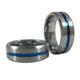 Thin Blue Line Men's Ring, Tungsten, Thin Blue Line - MEN-RING-TUNG-7