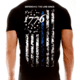 Thin Blue Line Mens Shirt - 1776 - 1776-TBL-MS-L