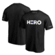 Thin Blue Line Mens T-shirt, Hero - Usa - HERO-TBL-SHIRT-BLK-L