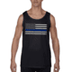 Thin Blue Line Mens - Tank Classic Thin Blue Line - MEN-TANK-TBL-BIG-LOGO-BLACK-XL