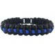 Thin Blue Line Paracord Survival Bracelet, , Thin Blue Line - TBL-PARA-9