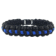 Thin Blue Line Paracord Survival Bracelet, , Thin Blue Line - TBL-PARA-7
