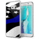 Thin Blue Line Samsung Galaxy S6 Edge Case - - TBL-GAL-S6-EDG